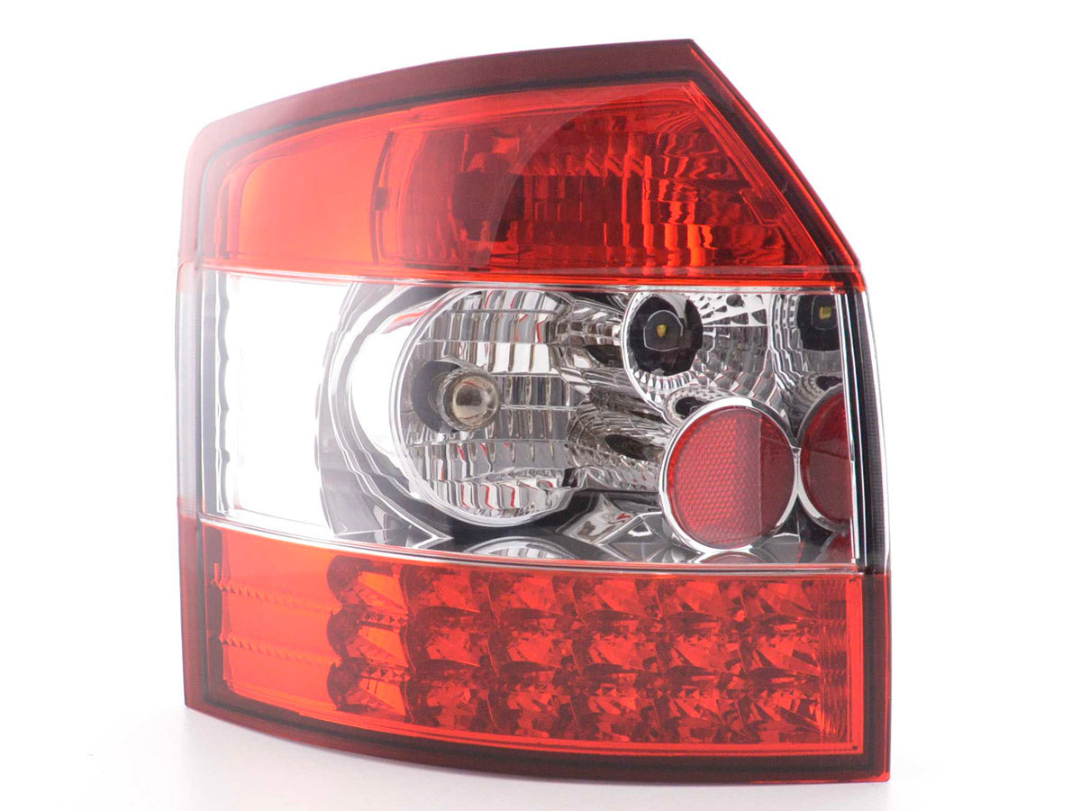 LED Rückleuchten Set Audi A4 Avant Typ 8E 01-02 klar/rot LED Rückleuchten Set Audi A4 Avant Typ 8E 01-02 klar/rot